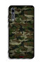 Huawei P20 Pro Protective Case Cover Camouflage Wooden Pattern - 2