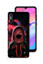 Huawei Enjoy 20e Protective Case Cover Girl Wear Mask Art