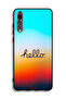 Huawei P20 Pro Protective Case Cover Hello - 2