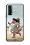Huawei Y7a Protective Case Cover Fatty Baby Girl Running - 2