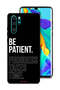 غطاء حماية لهاتف Huawei P30 Pro كن صبورًا فالتقدم يستغرق وقتًا