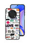 Huawei nova Y90 Protective Case Cover Short Quotes Stickers