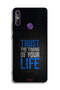 Huawei Enjoy 20e Protective Case Cover Trust The Timing Of Your Life - 2