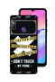 Huawei Enjoy 20e Protective Case Cover Caution Never Touch My Phone