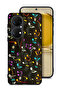 Huawei P50E Protective Case Cover Music Fabric Pattern
