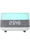 Bluetooth Clock Aromatherapy Humidifier Speaker with 7 Color Ambient Light
