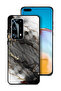 غطاء حماية لهاتف هواوي P40 Pro Plus 5G بلون رخامي لامع