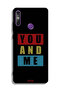 Huawei Enjoy 20e Protective Case Cover You And Me - 2