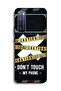 Huawei nova 7 5G Protective Case Cover Caution Never Touch My Phone - 2