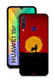 Huawei Y6p Protective Case Cover Deer And Moon Artwork