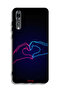 Huawei P20 Pro Protective Case Cover Touching Hand Making Heart - 2