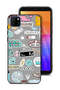 Huawei Y5p Protective Case Cover Good Vibes Stickers