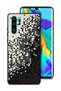 غطاء حماية لهاتف هواوي P30 Pro بنمط مثلث فني رقمي