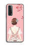 Huawei P smart (2021) Protective Case Cover Standing Girl Art - 2
