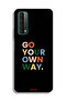 Huawei P smart (2021) Protective Case Cover Go Your Own Way - 2