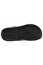 Men's Summer Leather Look 4 Point Orthopedic Luxury Slippers Street-Indoor Black 12060 - 3