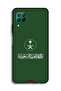 Huawei P40 lite 4G Protective Case Cover Kingdom Of Saudi Arabia Sign Vector Art - 2