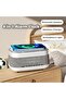 Bluetooth Clock Aromatherapy Humidifier Speaker with 7 Color Ambient Light - 6