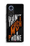 Huawei nova 9 Protective Case Cover Do Not Touch My Phone - 2