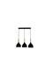 Pendul Player 3XE27 IP20, Negru - Erste