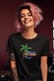 Stil-X Summer Time Temali Bicycle Collar 100% Cotton Women's Tshirt