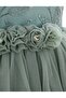 D' Daniela - Abigail Olive Party Dress with Headband - 4
