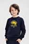 Boy's Adventure Printed Cycling Collar Track Suits - 2