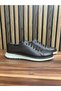 Genuine Leather Ladder Detail Casual Shoes - 3