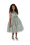 D' Daniela - Abigail Olive Party Dress with Headband