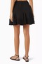 Silk Mini Skirt, Ruffle Detailed Lined Summer Chiffon Skirt - 2
