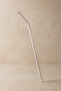 Glass Straws Set of 12 — 20 cm Length, 0.5 cm Diameter - 2