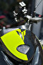 Neon Yellow Mt Logo Head Sticker for Mondial Drift-L