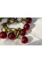 Stainless Steel Large Size Gold Hanging Silvery Cherry Model Bag Charmi Bag Ornament - 5