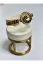 Gold color steel bracelet - 2