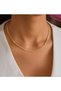 Elegant Stylish Jeweler Model Tarnish-Free Steel Necklace - 4