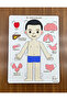 Montessori Wooden Internal Organs Find-And-Plug Educational Set Male