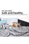 Gray Muslin Blanket 100X130 – 4 Layers 100% Cotton Baby Swaddle Cover - 2