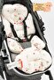 Baby Stroller Cushion, Waist Support, Double Sided, Animal Series,