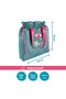 Turquoise Umbrella Pattern Waterproof Wet Dry, Dirty Clean, Beach Pool Functional Bag