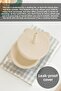 Baby Training Cup with Leak-Proof Lid and Silicone Straw, Silicone Baby Feeding Cup-Beige - 5