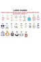 Tagged Baby Chocolate 12 Pieces Newborn Baby Mevlüt Birthday Gift Chocolate - 4
