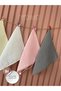 Set of 5 Baby Girl Muslin Fabric Baby Mouth Wipes & Sweat Cloth - 5