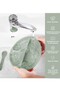 3-Piece Silicone Feeding Set - Silicone Bib, Vacuum Plate, Teether Spoon Green - 4