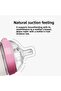 Comotomo - Natural Feel Baby Bottle (Single Pack) - Pink & White, 250 ml - 3