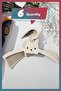 Wooden Rabbit Patterned Baby Clothes Hanger - Set of 6