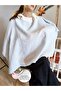 Muslin Breastfeeding Bib 60X100 cm - 100% Cotton, Breathable, Adjustable, - Blue Color - 2