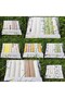 7 Pack Baby Mouth Wipes - 22X22 cm Soft Combed Cotton Mouth Wipes - Yakamoz Series (Common Colors) - 3