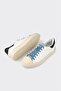 Black Leather Men's Sports Shoes - 3