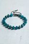 Certified Natural Apatite and Hematite Stone Adjustable Bracelet – Inspiration & Clarity - 3