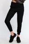 Black Women's High Waist Jogger Sweatpants Trousers - Rego